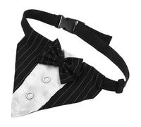 VILLCASE Adjustable Pet Triangle Scarf for Dogs and Cats with Polyester Material and Washable Design, Featuring A Stylish Triangular Shape and Buckle for Mealtime Protection Or Festive