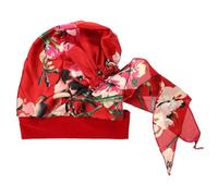 VILLCASE Adjustable Printed Headscarf for Women Made of Artificial Silk with Smooth Surface and Elegant Design, Hair Accessory for Sleep Or Daily Wear