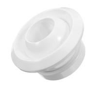 VILLCASE Adjustable Spherical Jet Nozzle Abs Air Vent Cover Neck Rotatable Round Diffuser for Ceiling Soffit Ventilation Home Exhaust Ventilation Factory Bathroom