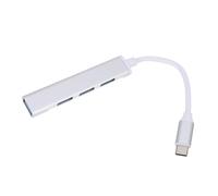 VILLCASE Aluminum Alloy USB Type Adapter with USB Data Transfer Durable Plated Core Multi Port Dock for Laptop Phone Otg Connection Compatible with Keyboard and Mouse