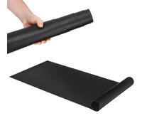 VILLCASE Anti Static Rubber Workbench Mat, Balck Silicone Heat Resistant Mat, Non Slip Table Pad, Silicone Worktop Protector for Woodworking Electronics Repair Garage Workbench or Table, 39X15.7 Inch