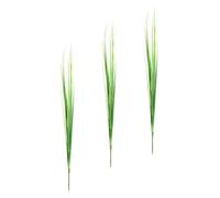 VILLCASE Artificial Easy to Take Care and Long-term Decoration Grass 3pcs Flower Arranging Onion Plants Made of Plastic in Modern and Natural Style for Vase Decor or Bouquet Material