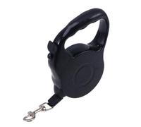 VILLCASE Automatic Retractable Dog Leash with Lock Braking System Large Handle for Easy Grip for Small to Medium Pets Black