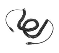 VILLCASE Backup Camera Extension Cable for Truck and Dash Cam Shock Absorption, Plastic and Alloy Material, 4 Pin Trailer Aviation Cable for Commercial Vehicles and Fleet Use