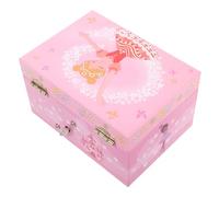 VILLCASE Ballet Dancer Music Box Jewelry Case for Musical Princess Jewelry Organizer with Spinning Ballerina Ornament Keepsake for Rings and Earrings Holiday Recital
