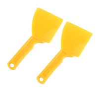 VILLCASE Beekeeping Tool Plastic Honey Scraper 2Pcs Portable Lightweight Honey Collecting Equipment for Apiculture and Hive Work