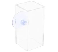 VILLCASE Betta Fish Acrylic Tube Tunnel Resting Leaf Sturdy Material Aquarium Shelter for Shrimp and Fish Unique Design Breeding and Resting