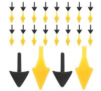 VILLCASE Bird Beak Inserts, Bird Plastic Models for Animal 200pcs Easy to Use DIY Supplies Craft for Home Projects and Craft Classes