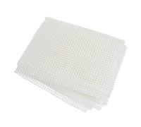 VILLCASE Blank Rug Hooking Mesh Canvas White DIY Tapestry Craft Sheet for Handmade Rug Carpet Latch Hook and Coaster Making Supplies