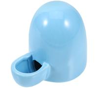 VILLCASE Blue Ceramic Automatic Pet Water Dispenser with Shape Design, Prevents Biting and Tipping, Suitable for Small Pets, Lovely and Fresh Appearance