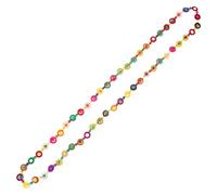 VILLCASE Boho Beaded Coconut Shell Necklace 150Cm Long with Vintage Chunky Design, Handmade Jewelry for Women at the Beach