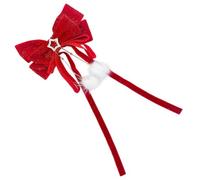 VILLCASE Bowknot Hair Clip Bow Hair Bow Fabric Metal Bowknot Creating Special Look Pretty Elegant for Women Working Appointments