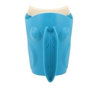 VILLCASE Boy Girl's Shampoo Cup Rinse Cup Bath Tub Rinse for Boy Girl Soft Rim Cartoon Bath Shower Water for Bathroom Use