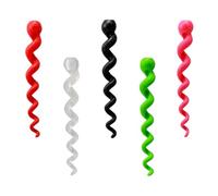 VILLCASE Brake Cable Silicone Tubing Protector 5Pcs Set Lightweight Waterproof Covers for Mountain and Road Bike Brake Lines Shock Absorption