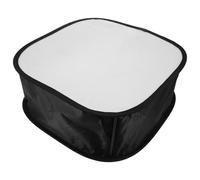VILLCASE Camera Flash Softbox Diffuser Foldable 16.5X16.3X6.3 Inch Black Portable Photography Light Diffuser Soft Lighting Accessory for DSLR Flash Photoshoots