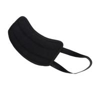 VILLCASE Canvas Shoulder Mat and Providing Wide with Thickened Cushion and Integrated Elastic Band 11x7 Inches Black Shoulder Pad Preventing Friction for Farm Work and Construction for Men