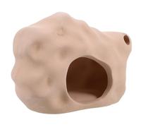 VILLCASE Ceramic Fish Tank Ornament Decorative Aquarium Cave Betta Hiding House Freshwater Shrimp Breeding Shelter Unique Jar Design for Rest and Spawn