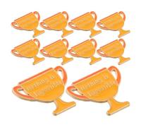 VILLCASE Championship Trophy Lapel Pins Effortless Wear and Versatile Use 12pcs Zinc Alloy Material Golden Finish and Backpack Accessories for Students and Men for Party Award Trophies