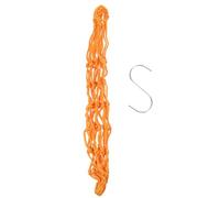 VILLCASE Chicken Foraging Net Bag Lightweight Rope Hanging Feeder with Stainless Steel Hook Easy to Hang for Poultry and Parrots