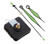 VILLCASE Clock Hand Kit Clock Kits for Do It Yourself Silent Operation Plastic Light Green Glow in The Dark Replacement Mechanism for Christmas and Other Memorable Days