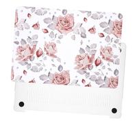 VILLCASE Colorful Plastic Laptop Shell Compatible with Macbook Soft Shell Case with High Definition Printing for Scratch Protection and Easy Installation