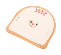 VILLCASE Comfortable Beige Makeup Puff for Foundation with Smooth Application, Replaceable Toast Shape Powder Puff Made of Pu and Sponge, for Daily Cosmetics Use