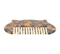 VILLCASE Compact Pocket Comb and Cat Ear Design with Anti-static Acetate Sheet Material Practical Hair Detangler Stylish and Cute Mini Essential for Curly Hair for Travel and Touch-ups