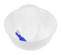 VILLCASE Convenient Prison Use Plastic Bowl and Cup Set with Spoon and Toothbrush for Easy Cleaning and Minimalist Design Suitable for Residents in Prisons and Centers