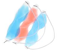 VILLCASE Cooling Reusable Eye Pads 3pcs Set for Therapeutic Hot and Cold Therapy Super Smooth and Comfortable Eye Mask for Relaxation Anytime Anywhere Random Random Color