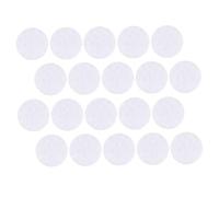 VILLCASE Cotton Filter Pads for Beauty Machine Supplies 150pcs 11x1mm round White Replacement Facial Vacuum Filters for Professional Skin Care and Suction Therapy
