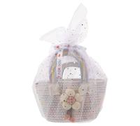 VILLCASE Cotton Rope Woven Tote Bag for Women, Braided Cotton Rope Handbag Rainbow Pattern, Lightweight Travel and Beach Purse, Casual Summer Vacation Tote