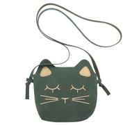 VILLCASE Cute Cat Purse Crossbody Purse Fashionable Pu Leather Store Small Items Convenient to Carry Little Girl Casual Outing Mini Cat Shape