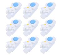 VILLCASE Data Cable Protectors Made of Sturdy Pp and Resin Astronaut Shaped 10pcs Charging Cable Saver Easy to Store and Protect from Abrasion, for Carrying in Your Bag