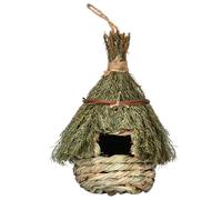 VILLCASE Decorative Bird House Bird Nest Easy to Hang Not Easy to Break Natural Seagrass Fresh Look Garden Decor for Photographing