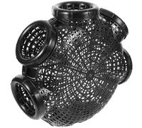 VILLCASE Detachable Crab Trap and Crawfish Trap Cage Made of Sturdy Pp Material, Black Colour Suitable for Freshwater and Saltwater Fishing to Save Bait Cost and Catch Eel and Aquatic