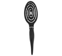 VILLCASE Detangling Hair Cutting Comb for Women, Wide Tooth Styling Comb for Fluffy Bangs, Hollow Oval Volume Hair Styling Accessories Black