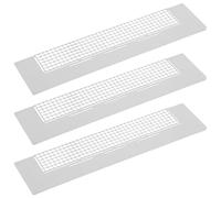 VILLCASE Diamond Art Ruler with 216 Blank Grids 3pcs Stainless Steel Enhanced Alignment Assistance and Deformation Resistance for Rhinestone Embroidery Projects and DIY Crystal Painting