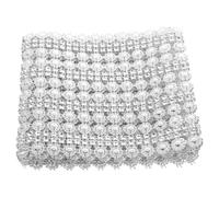 VILLCASE Diamond Mesh Wrap Roll for Sewing and Decorative Baskets, Cuttable Plastic Craft Trim Simple Design, Colourful and Beautiful for Costume Accessories and DIY Projects