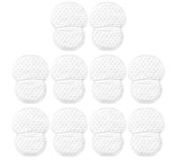 VILLCASE Disposable Armpit Sweat Pads for Men and Women, 10pcs Soft Non-woven Fabric Underarm Shields Adhesive Design to Prevent Embarrassment, Breathable Thin Sweat Pads for Dresses