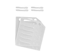 VILLCASE DIY Hard Disk Rack 6-Layer 3.5 Inch Hard Drive Organizer Ventilated Structure for Data Storage and PC Assembly