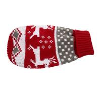 VILLCASE Dog Christmas Knitted Sweater for Pets Thick and Warm Woolen Yarn Acrylic Material with Adorable Pumpkin Design Suitable for Dogs and Cats during Holidays and Photos