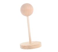 VILLCASE Doll Wig Display Rack Stable Wooden Stand for Styling and Storage Organizer for Doll Heads and Hairpieces for Home Displays and Professional Photography