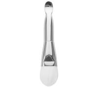 VILLCASE Double Head Face Mask Brush with Cream Spoon for Women, Lightweight Nylon and Aluminum Applicator Tool for Even Application at Beauty Salon or Home Use