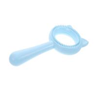 VILLCASE Double-sided Pet Hair Removal Comb with Ergonomic Handle and Abs Material, Deshedding Tool for Dogs and Cats, Cute Cat Ear Shape Suitable for Grooming at Home