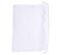 VILLCASE Drawstring Storage Bags 2pcs Large Capacity Black Satin Dustproof Pouches for Household Organization Travel Toy Laundry Bag Storage