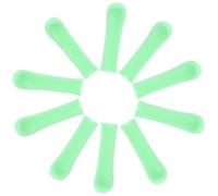 VILLCASE Ear Cleaning Tool Sleeves 10Pcs Soft Silicone Replacement Covers for Earwax Removal and Safe Ear Care