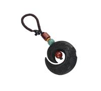 VILLCASE Ebony Keyring Car Keychain Chinese Style Blackwood Key Holder 1pcs for Men and Women Accessory