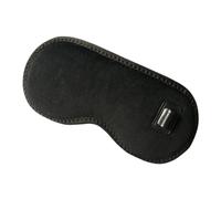 VILLCASE Electric Heated Eye Mask USB Steam Eye Mask Temperature Adjustable, 3 Levels, Black Lint Sponge, Intelligent Timing, for Sleeping