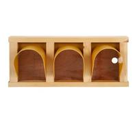 VILLCASE Elegant European Style One-way Entrance Bird Cage Door with User-friendly Design Wood and Abs Material for Pigeon Dove Housing Bird Cage Accessories