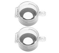 VILLCASE Emergency Stop Button Cover Waterproof Dustproof Protective Cover 2pcs Plastic for Emergency Stop Buttons